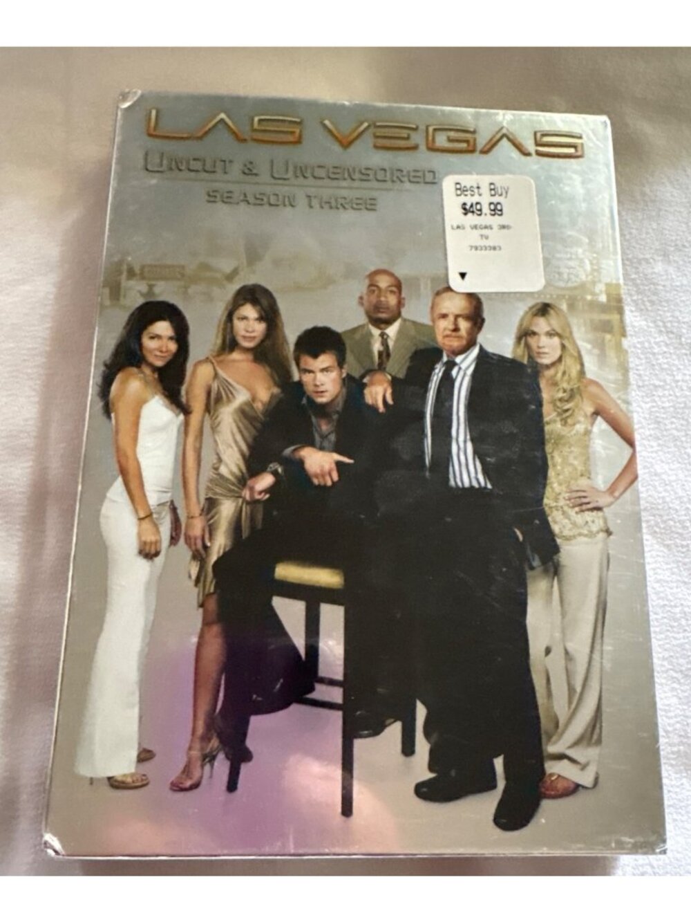 Las Vegas Season 3 DVD Set Uncut & Uncensored With Bonus